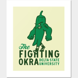 Delta State Fighting Okra Posters and Art